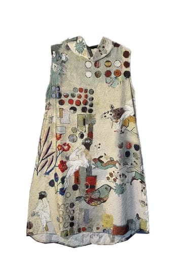 Cowl Neck Sleeveless Dress 3 Potato Dress