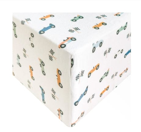 Crib Sheet by Copper Pearl | Speedster Carolina Baby aco Baby