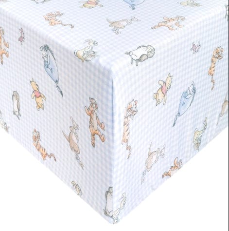 Crib Sheet by Copper Pearl | Winnie the Pooh & Friends Carolina Baby aco Baby