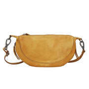 Crosby Handcrafted Leather Sling/Crossbody Bags: Camel Latico Leathers
