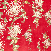 Crysanthemum Red Scarf by One Hundred Stars Two's Company Scarf