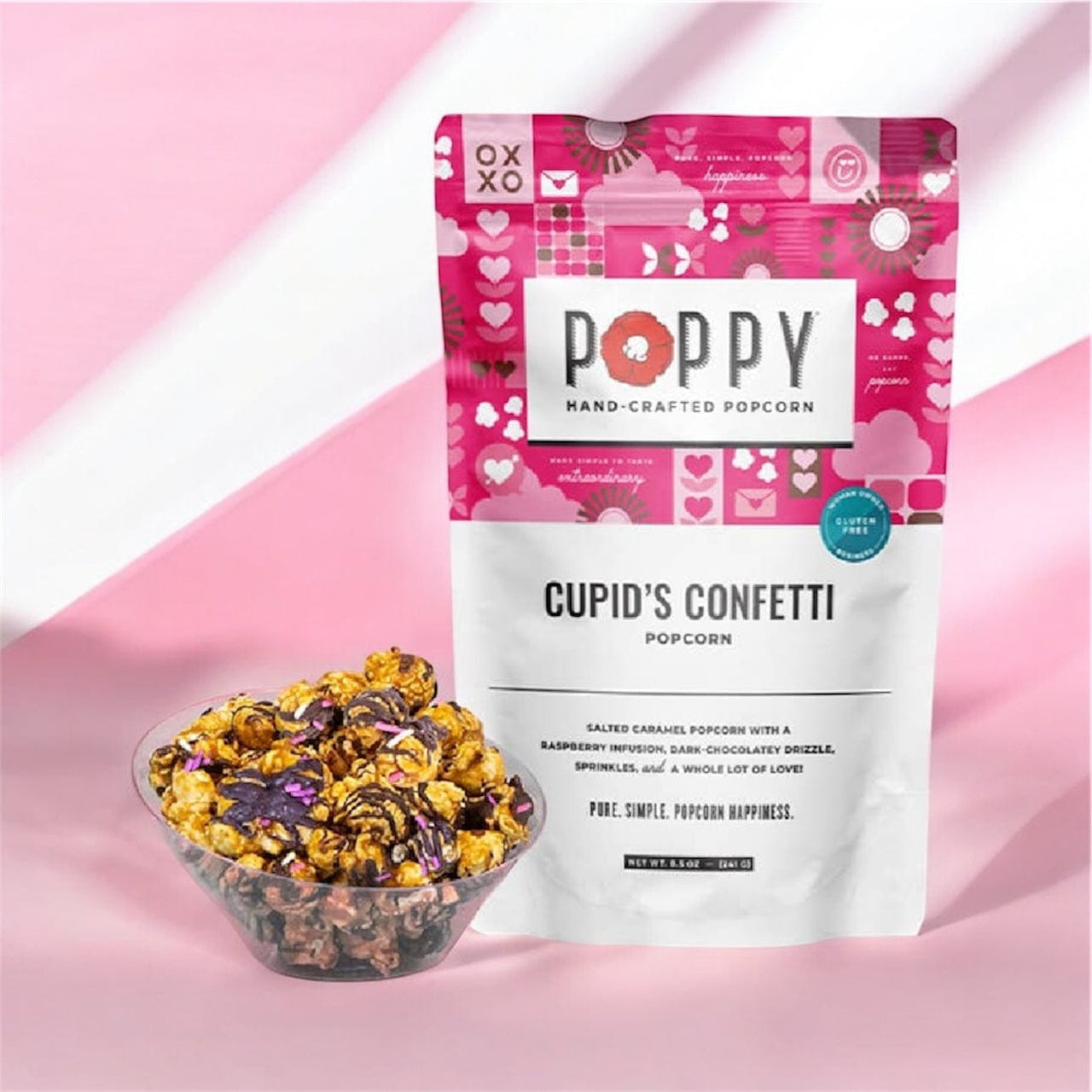Cupid's Confetti Popcorn Poppy Hand-Crafted Popcorn Popcorn