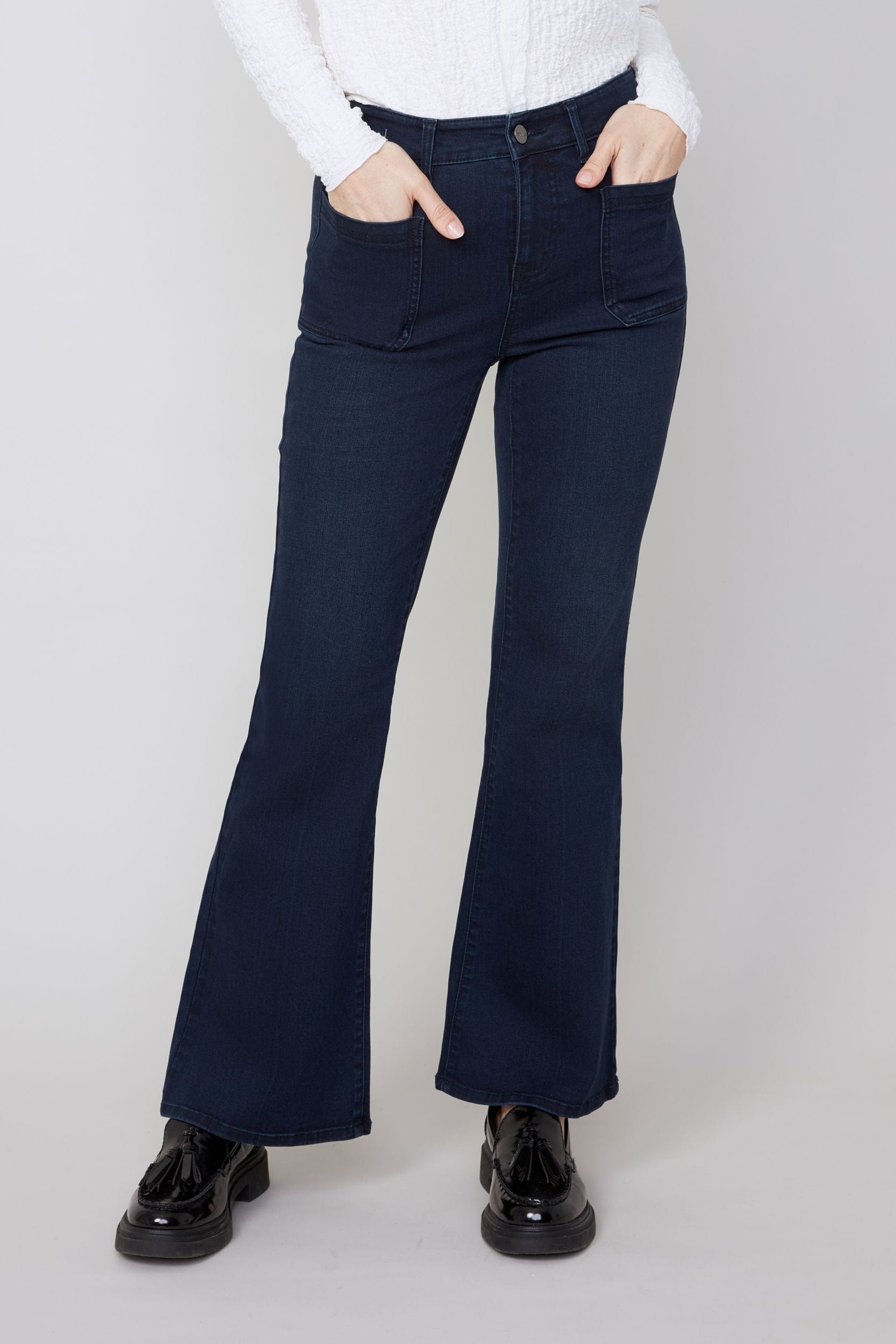 Dark Indigo Flare by Renuar Corwik | Renuar Casual Pant 4