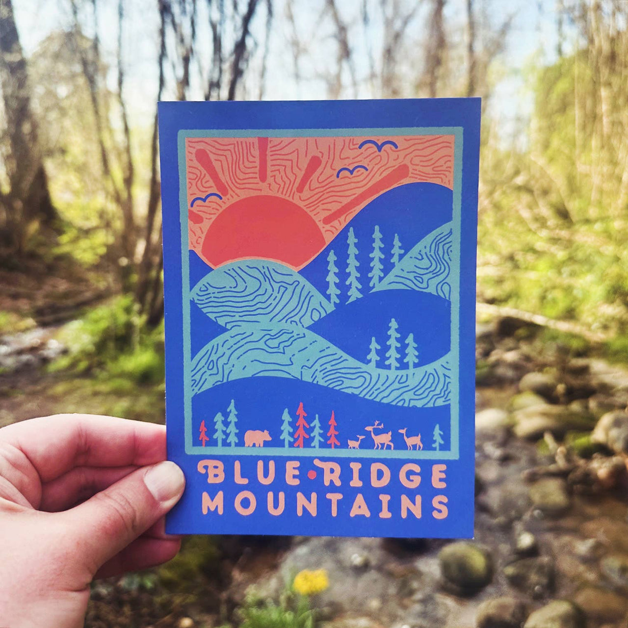 Day Ridge (The Sun Shines) | Postcard Menottees Post Card