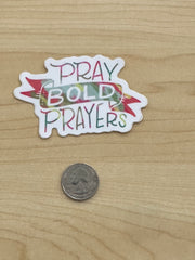 Decals | Krystal Whitten Krystal Whitten Decal Pray Bold / Large