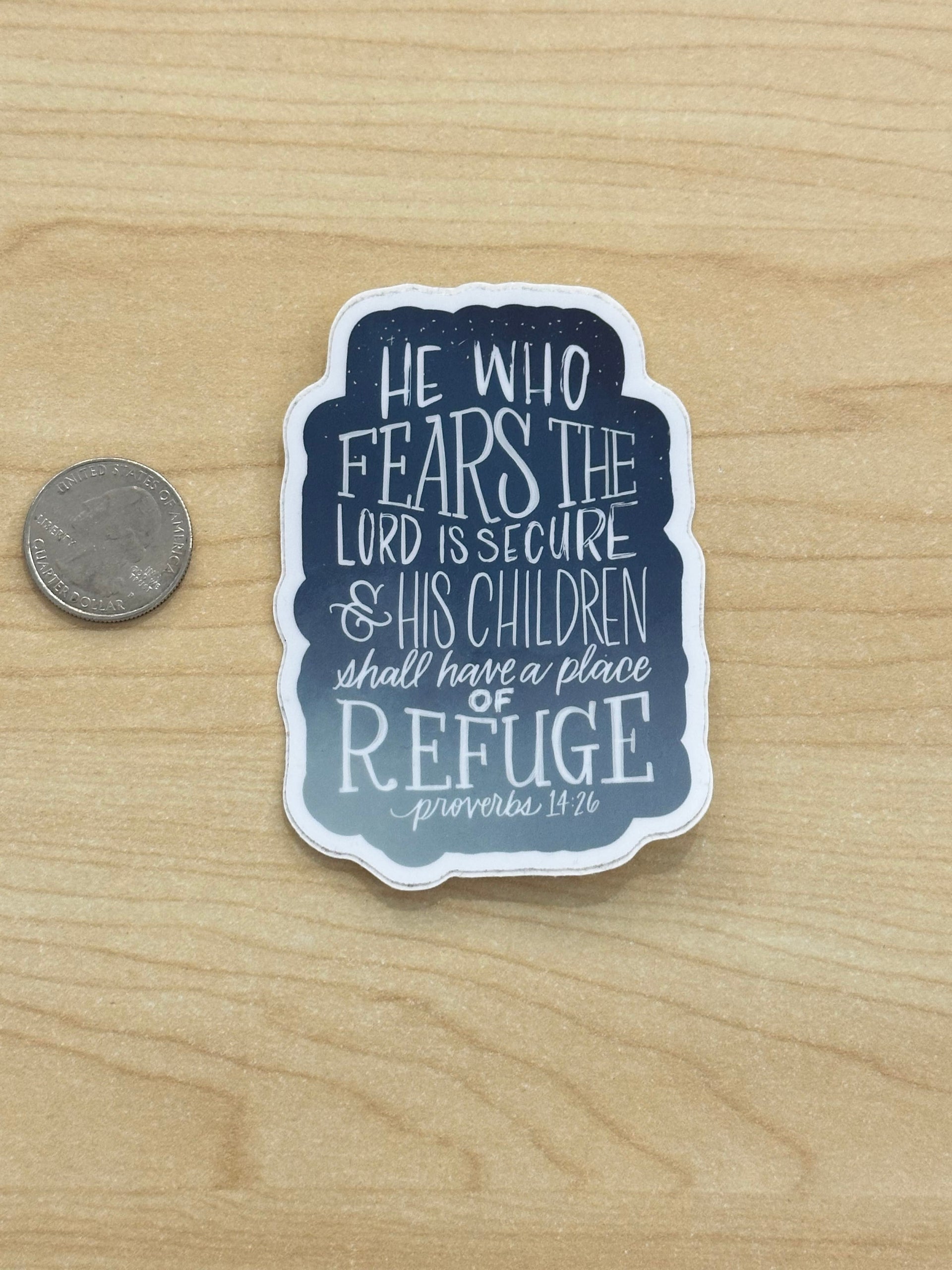 Decals | Krystal Whitten Krystal Whitten Decal Refuge / Large
