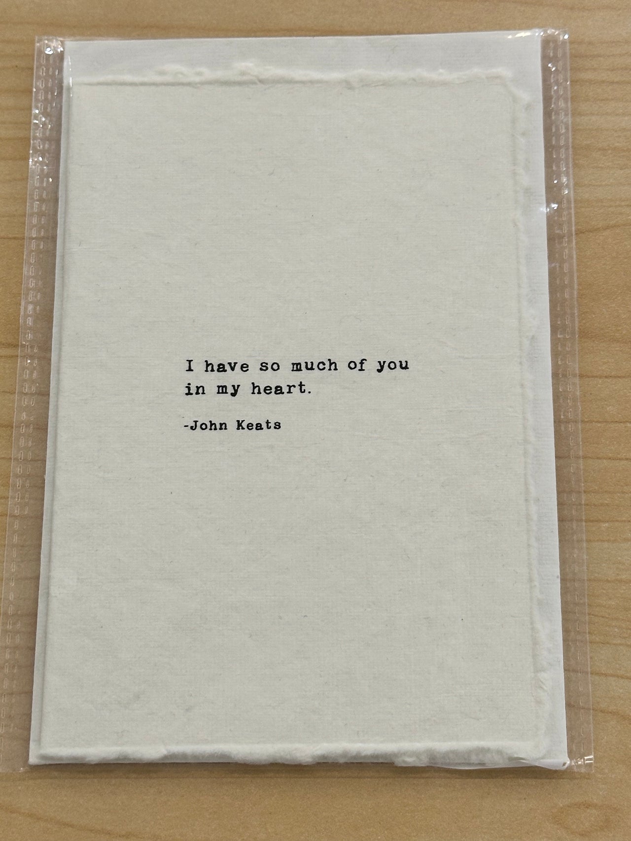 Deckled Edge Cards by Sugarboo Sugarboo Designs I have so much of you in my heart