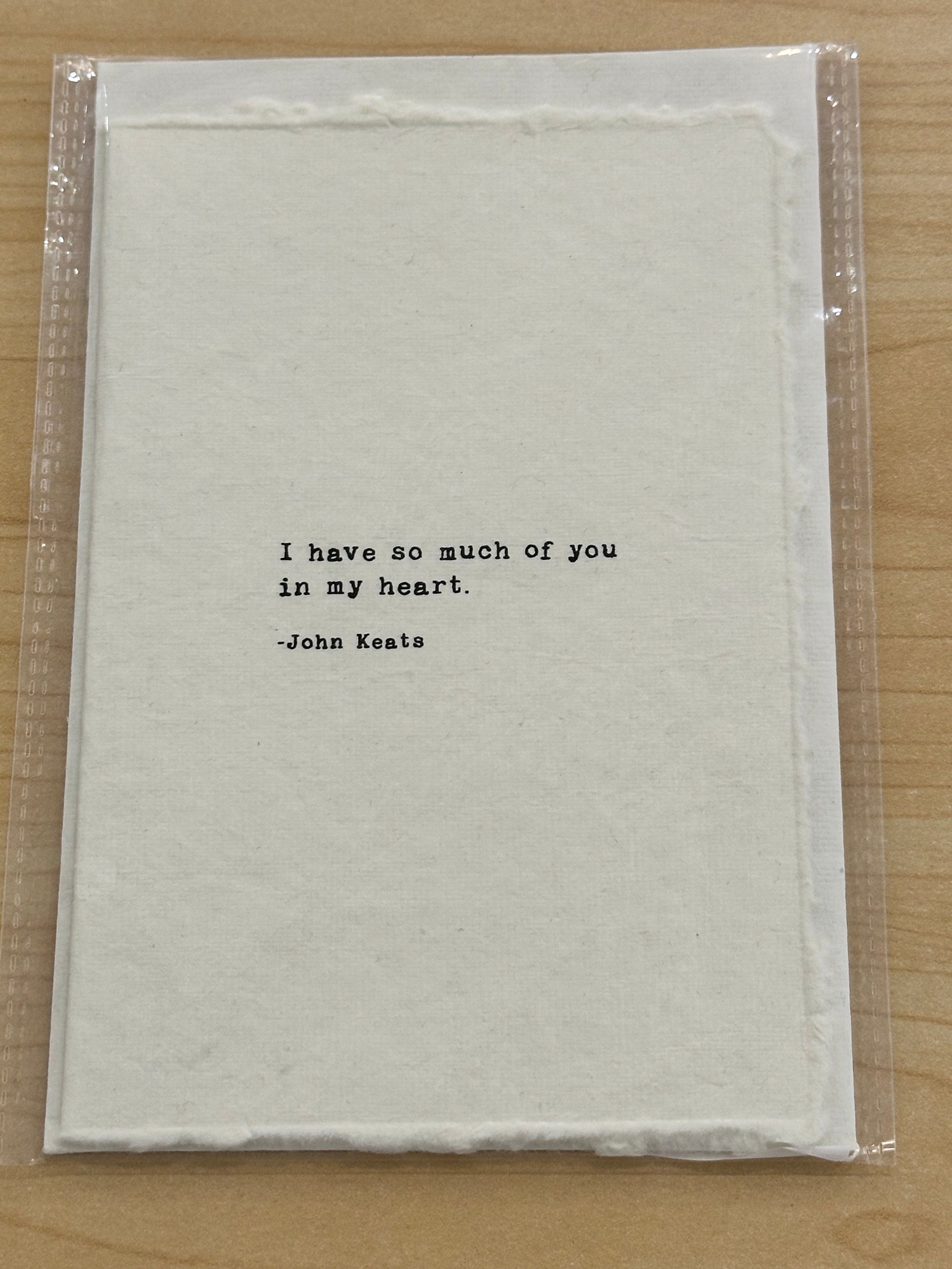 Deckled Edge Cards by Sugarboo Sugarboo Designs I have so much of you in my heart