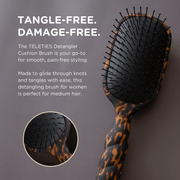 Detangling Hair Brush | Tortoise | Medium n Thick Hair TELETIES Hair Brush