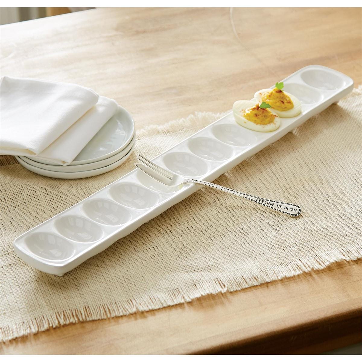 Deviled Egg Tray Set Mud Pie Serveware