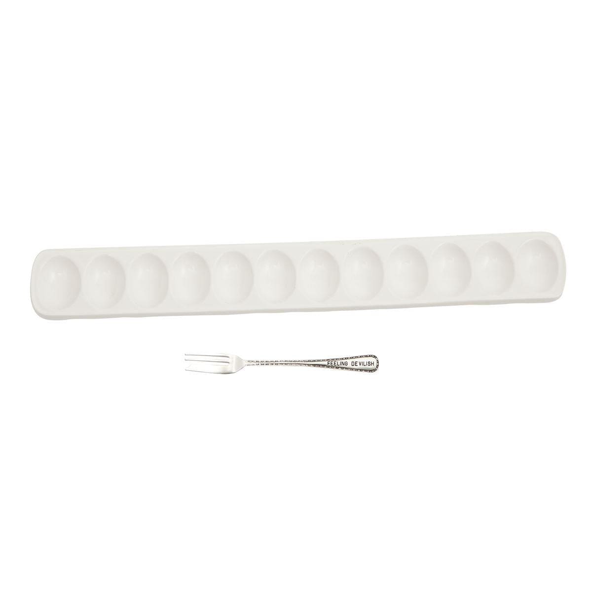 Deviled Egg Tray Set Mud Pie Serveware