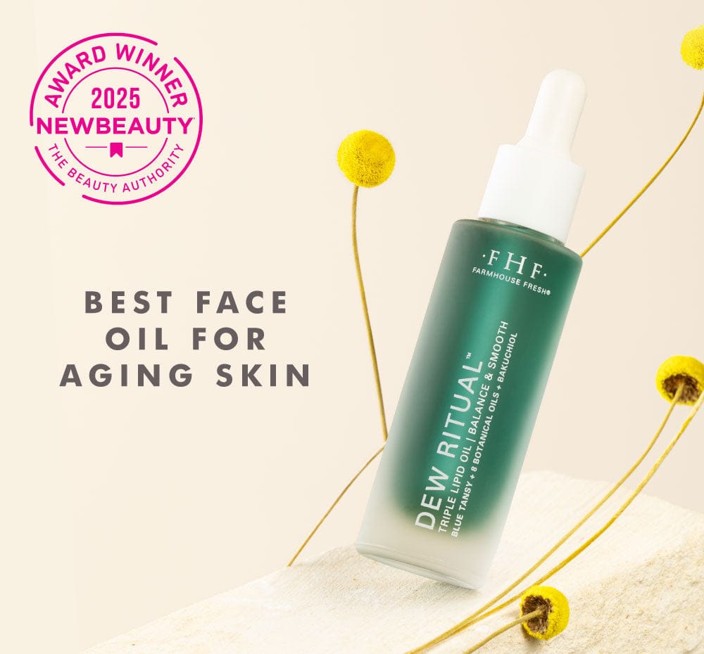 Dew Ritual Triple Lipid Facial Oil FarmHouse Fresh Skin Care