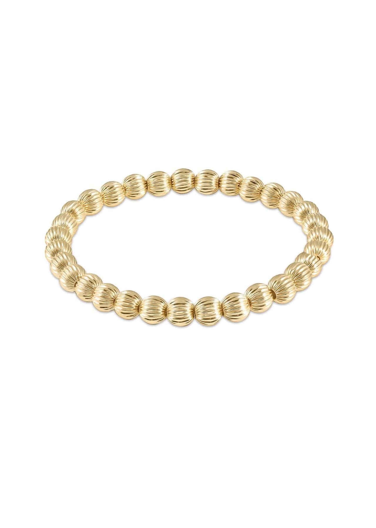 Dignity Gold 6mm Bead Bracelet e.newton Designs Bracelet Dignity Gold 6mm