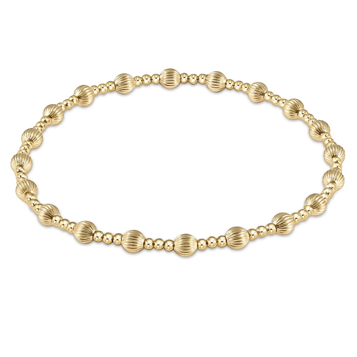 Dignity Sincerity Gold 4mm Bracelet enewton design, LLC