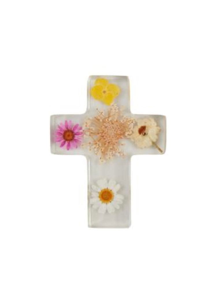 Dried Flower Crosses Mud Pie Baby & Toddler Clothing Yellow Flowers