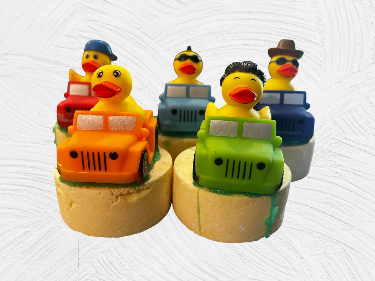Duck Bath Bombs - Jeep : Orange Nature's Love Product