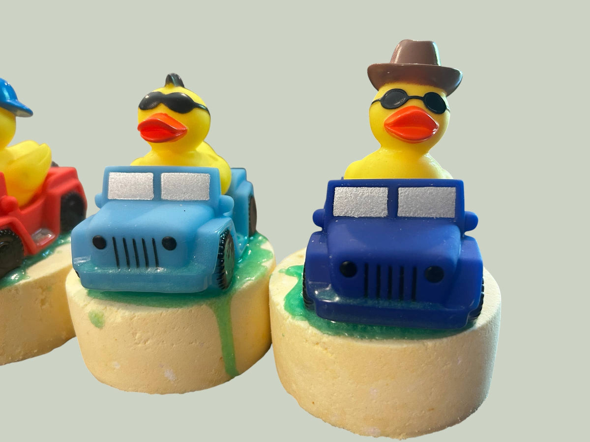 Duck Bath Bombs - Jeep : Orange Nature's Love Product