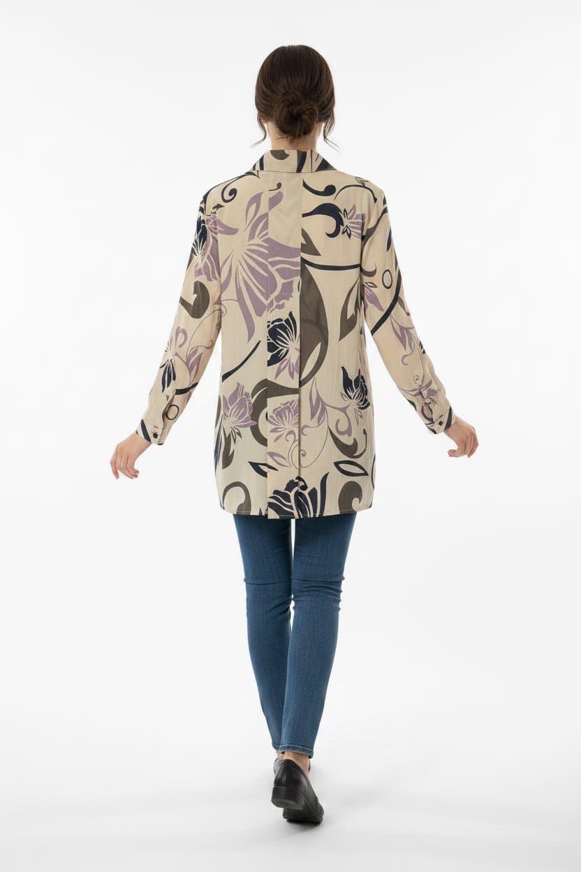 Durban Cotton Shirt Natural Fashion Inc / ANU Top