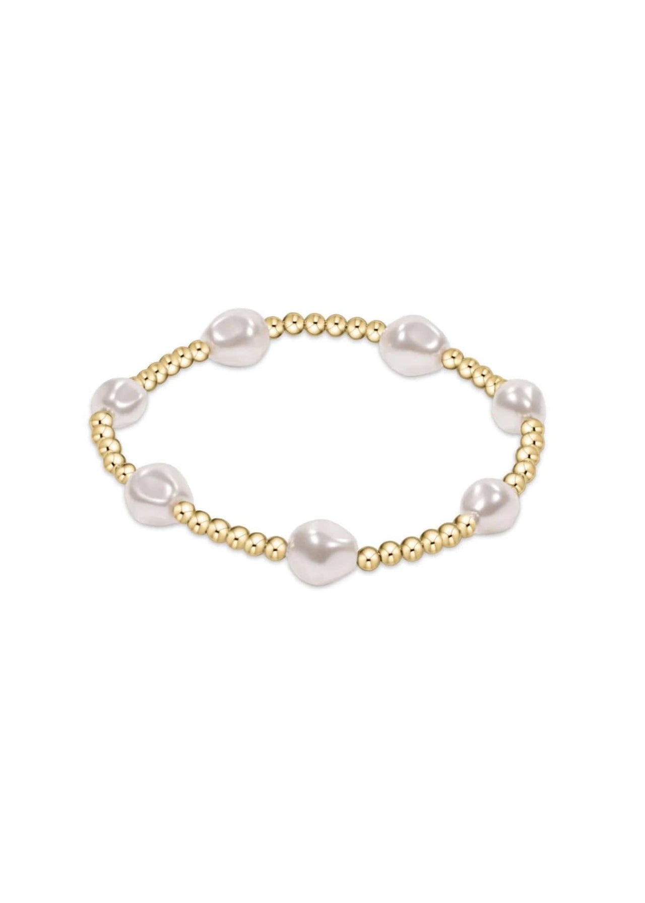 E.Newton Extends Admire Gold Bracelets e.newton Designs Bracelets Admire Gold 3 mm Pearl