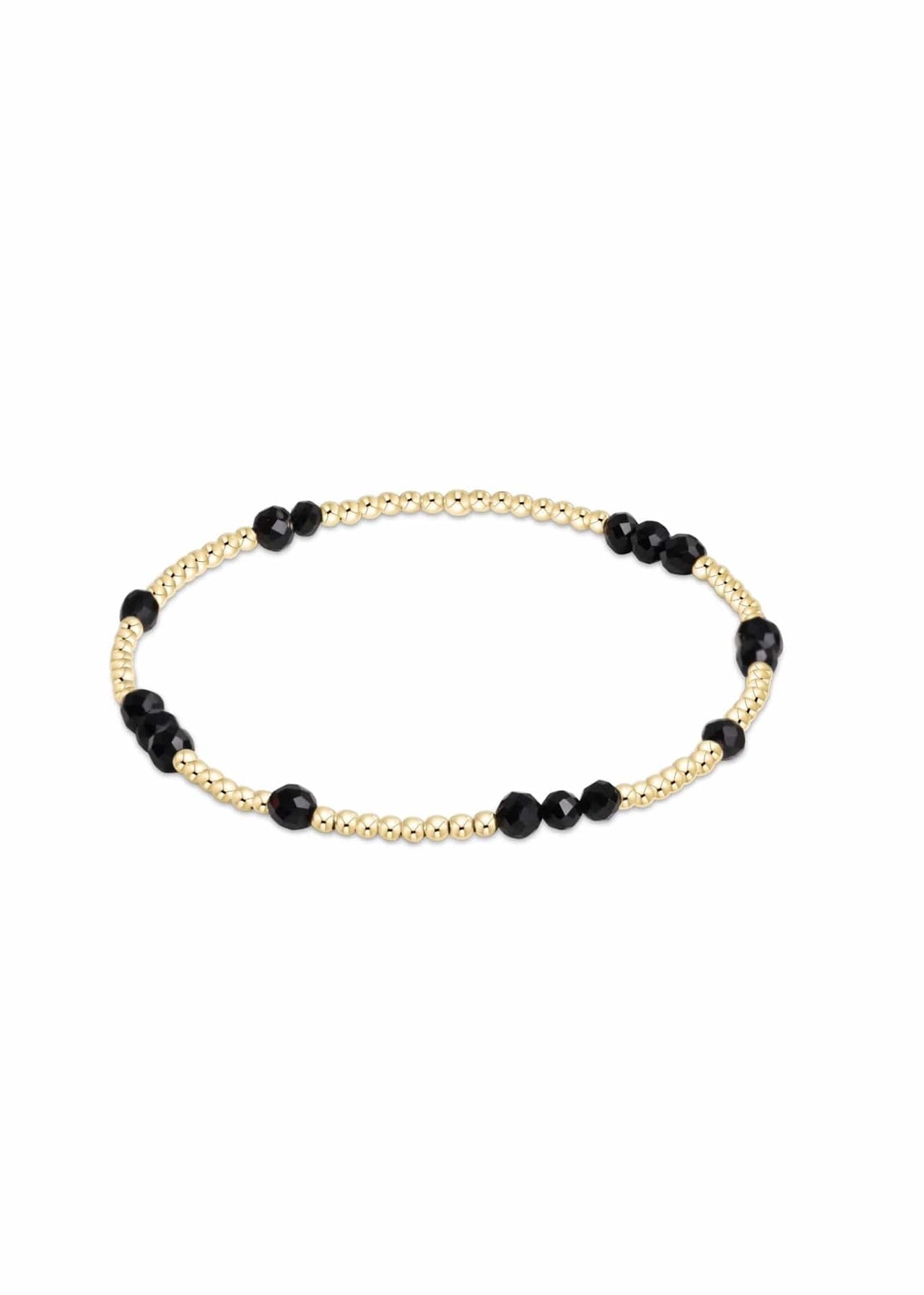 E.Newton Extends Hope Unwritten Gemstone Bracelets e.newton Designs Bracelets Faceted Onyx