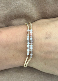 Thumbnail for E Newton Gold Bliss Bracelet Assortment e.newton Designs Bracelets Labradorite