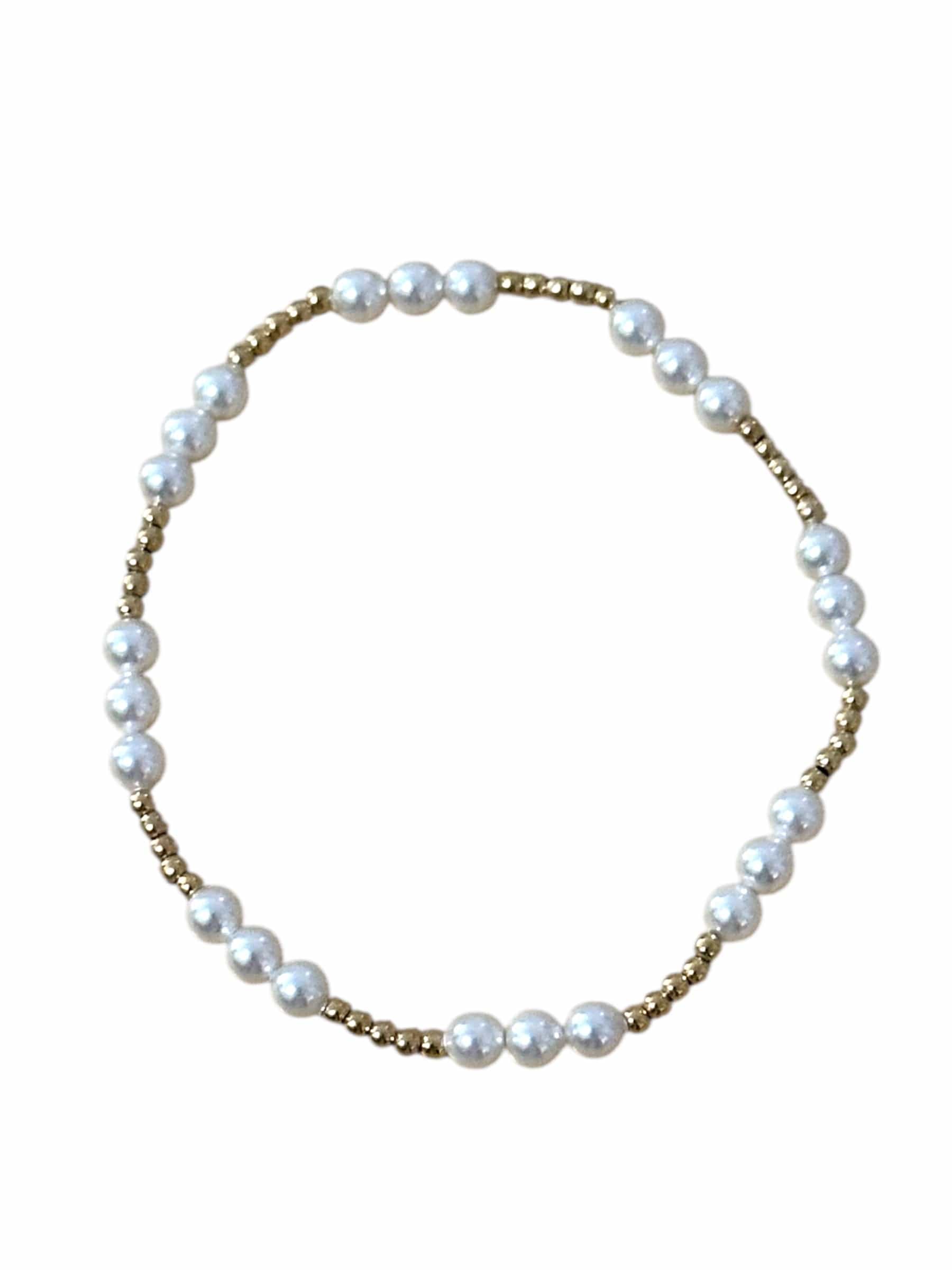 E Newton Hope Pearl Bracelet Collection e.newton Designs Bracelets Classic Joy Pattern 4mm