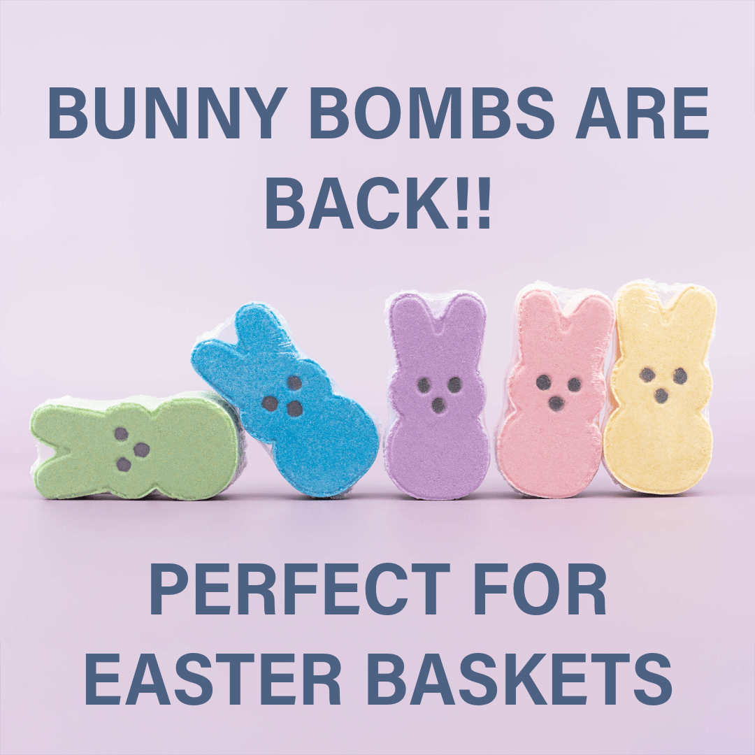 Easter Bath Bombs - Bunny Bomb Gift Set - Easter Basket Gift Luxiny Products - Luxurious Bath and Body