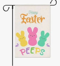 Thumbnail for Easter Peeps Garden Flag Sugar Beez Boutique