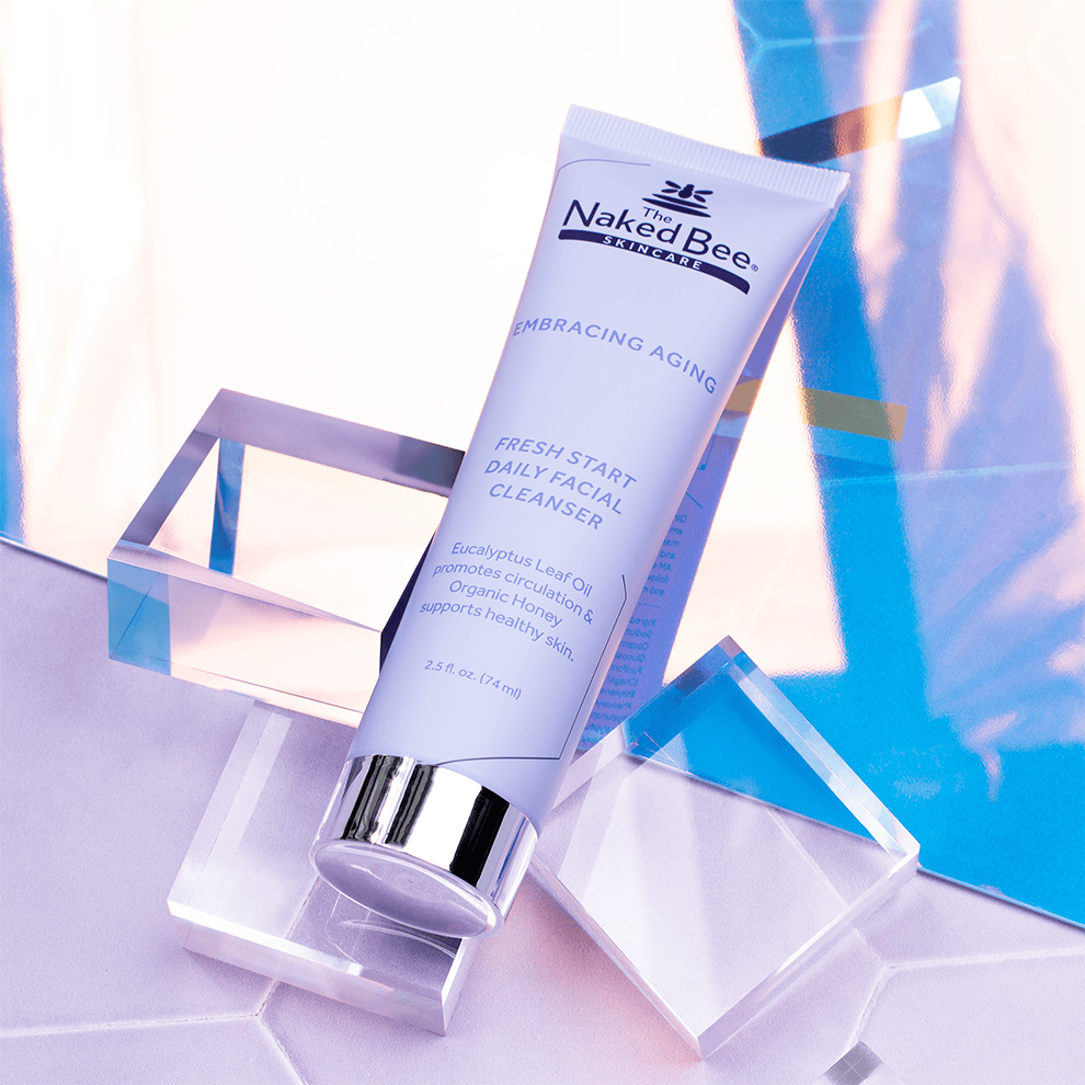 Embracing Aging Fresh Start Daily Facial Cleanser 2.5 Oz The Naked Bee Skin Care