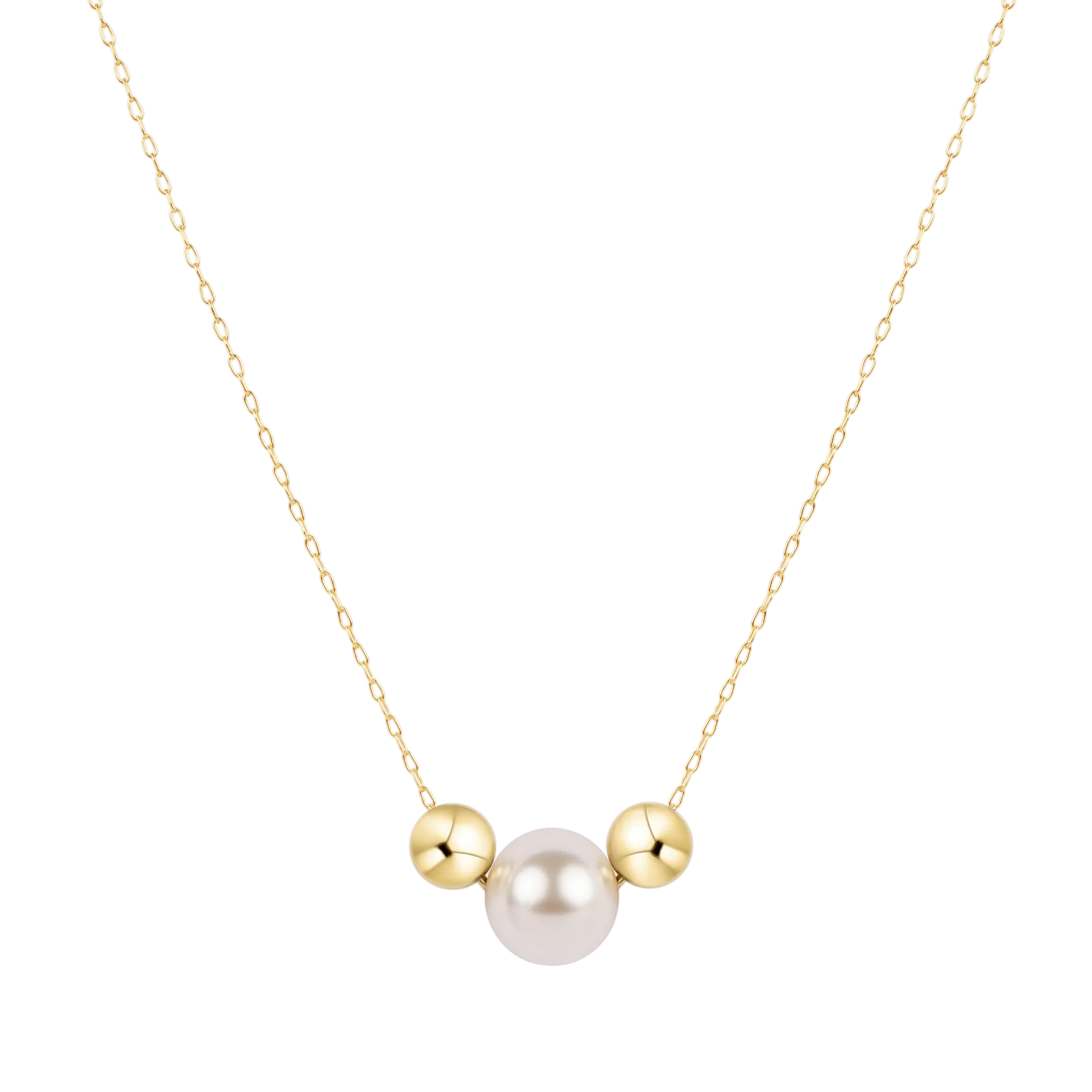 eNewton Necklace Gold Purpose Pearl | 16" e.newton Designs BRACELET