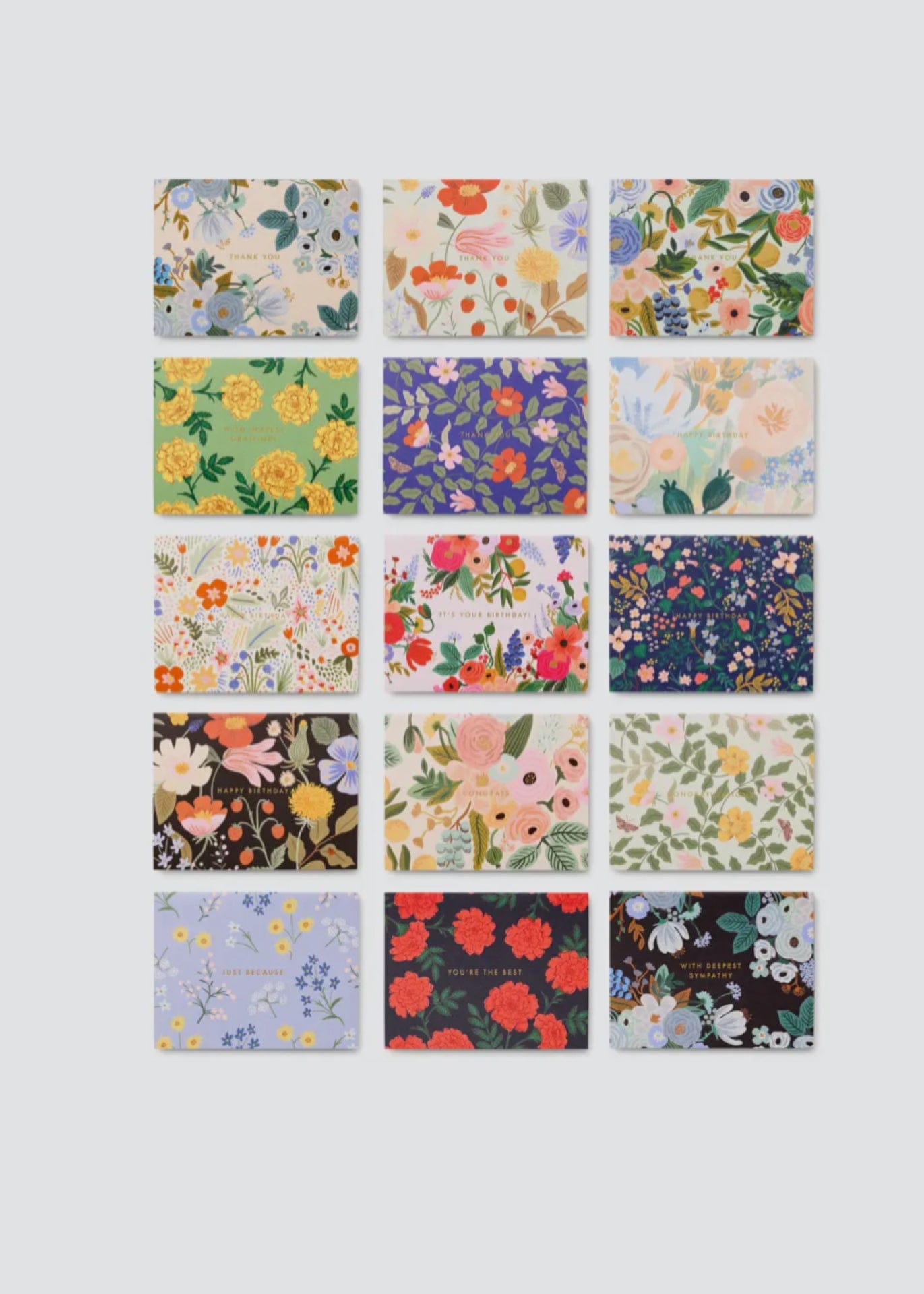 Essentials Card Box Set | Floral by Rifle Paper Rifle Paper Co. Stationery