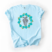 Exceedingly Abundantly T-Shirt - Minimum 6: Chambray / Small Baxter & Me