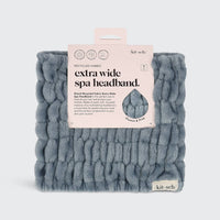 Thumbnail for Extra Wide Spa Headband - Misty Blue KITSCH