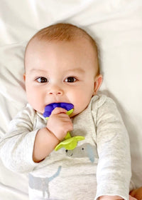 Thumbnail for EZ Grip Massaging Teether from Innobaby Innobaby baby bath Grape