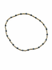 Faceted Hematite Bracelet Collection e.newton Designs Bracelet Gemstone Gold Sincerity 2 mm