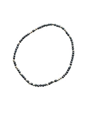 Faceted Hematite Bracelet Collection e.newton Designs Bracelet Hope Unwrittern Gemstone 2 mm