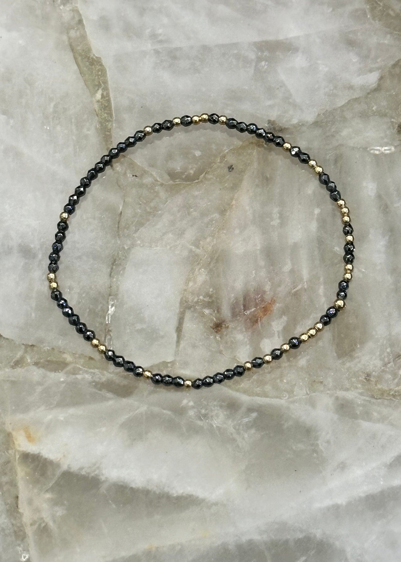 Faceted Hematite Bracelet Collection e.newton Designs Bracelet