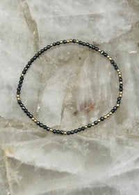 Thumbnail for Faceted Hematite Bracelet Collection e.newton Designs Bracelet