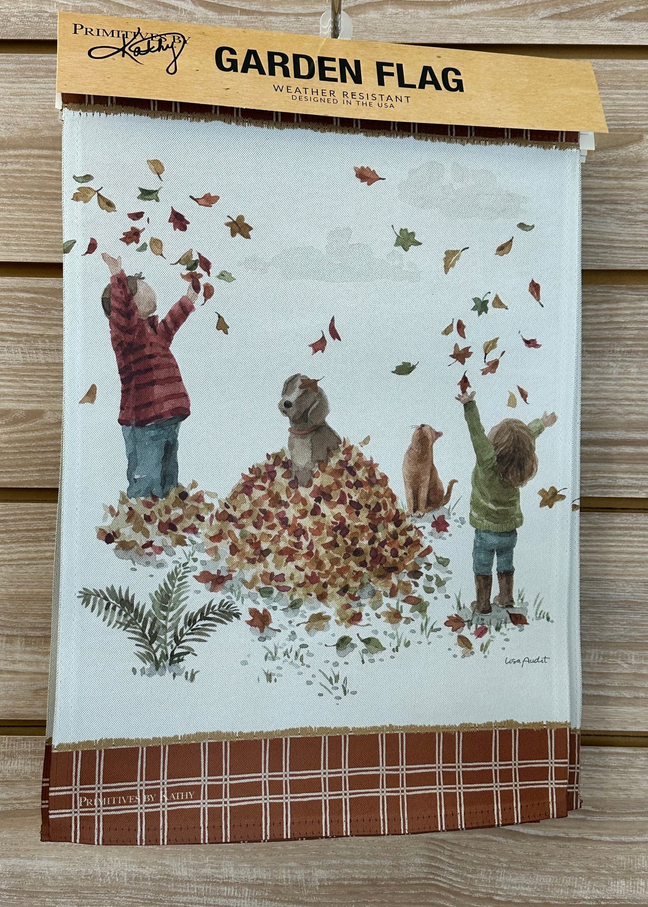 Fall Festive Garden Flags Primitives by Kathy Garden Flag