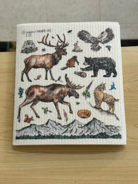 Thumbnail for Fall Fun Wet It! Kitchen Cloth Wet-it! Kitchen Cloth Animals