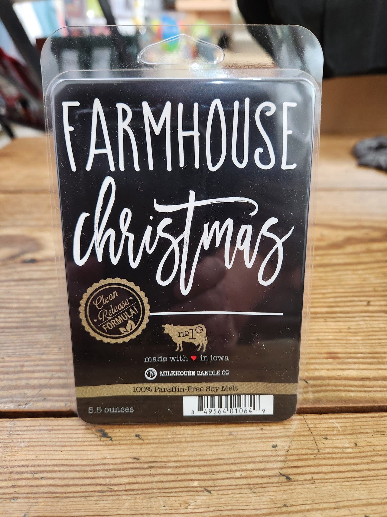 Farmhouse Christmas Wax Melts Milkhouse Candles Candle