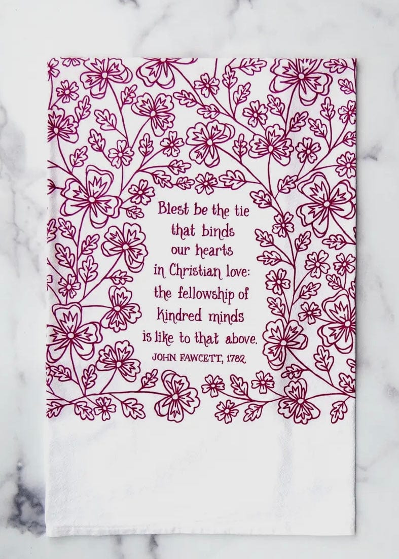 Little Things Studio Favorite Hymn Tea Towel - Thumbnail 2