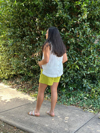 Thumbnail for Favorite Shorts in Pickle Green Ivy Jane