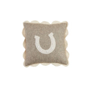 Felt Mini Pillows | Horse & Horseshoe Mud Pie Throw Pillows Horseshoe