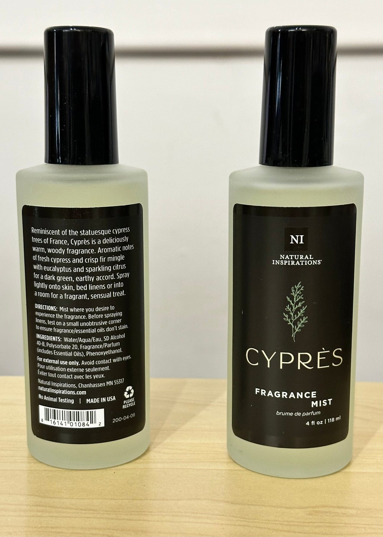 Fragrance Mist | Cypress Natural Inspirations fragrance