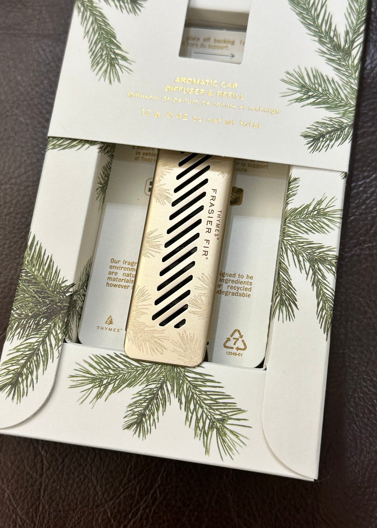 Frasier Fir Car Diffuser Kit by Thymes Thymes