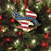 Thumbnail for Freedom Eagle Ornament made in USA Beacon Christmas Ornament