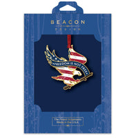 Thumbnail for Freedom Eagle Ornament made in USA Beacon Christmas Ornament