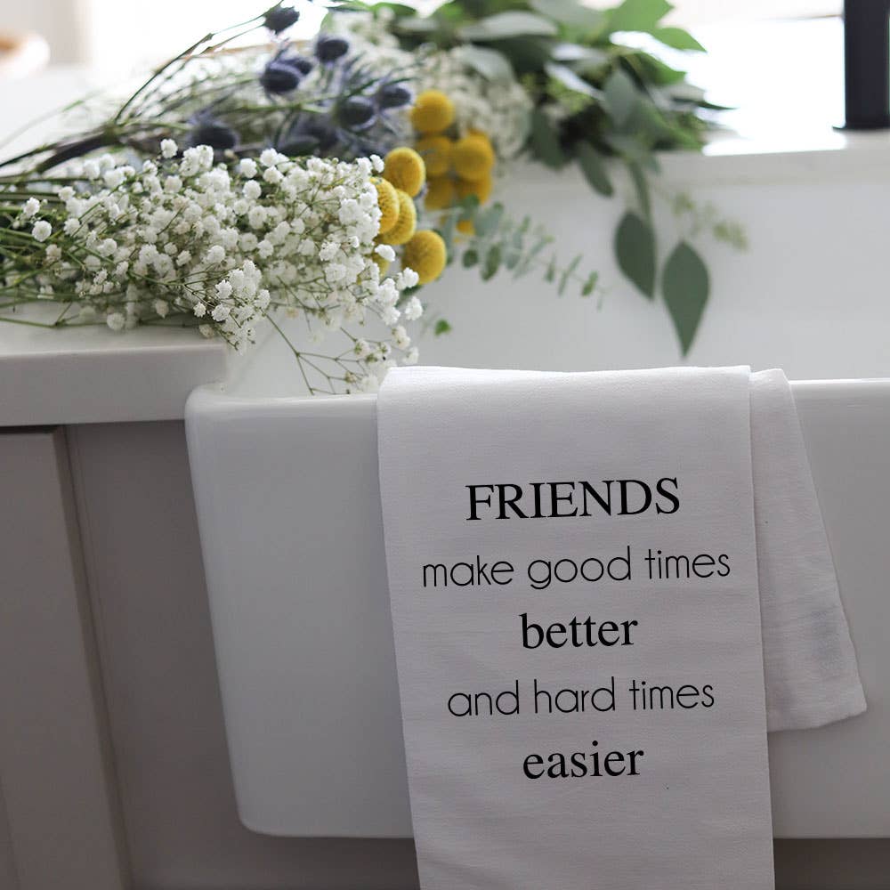 FRIENDS MAKE - TEA TOWEL Wildwood Landing