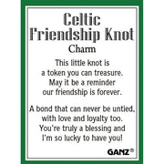 Friendship Celtic Knot Pocket Charm Ganz Charms & Pendants